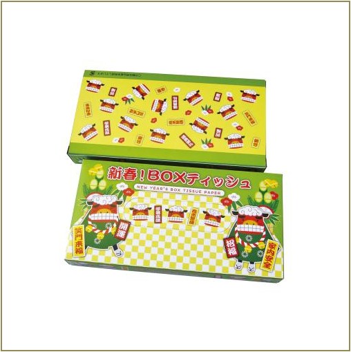 2026 BOXティッシュ新春